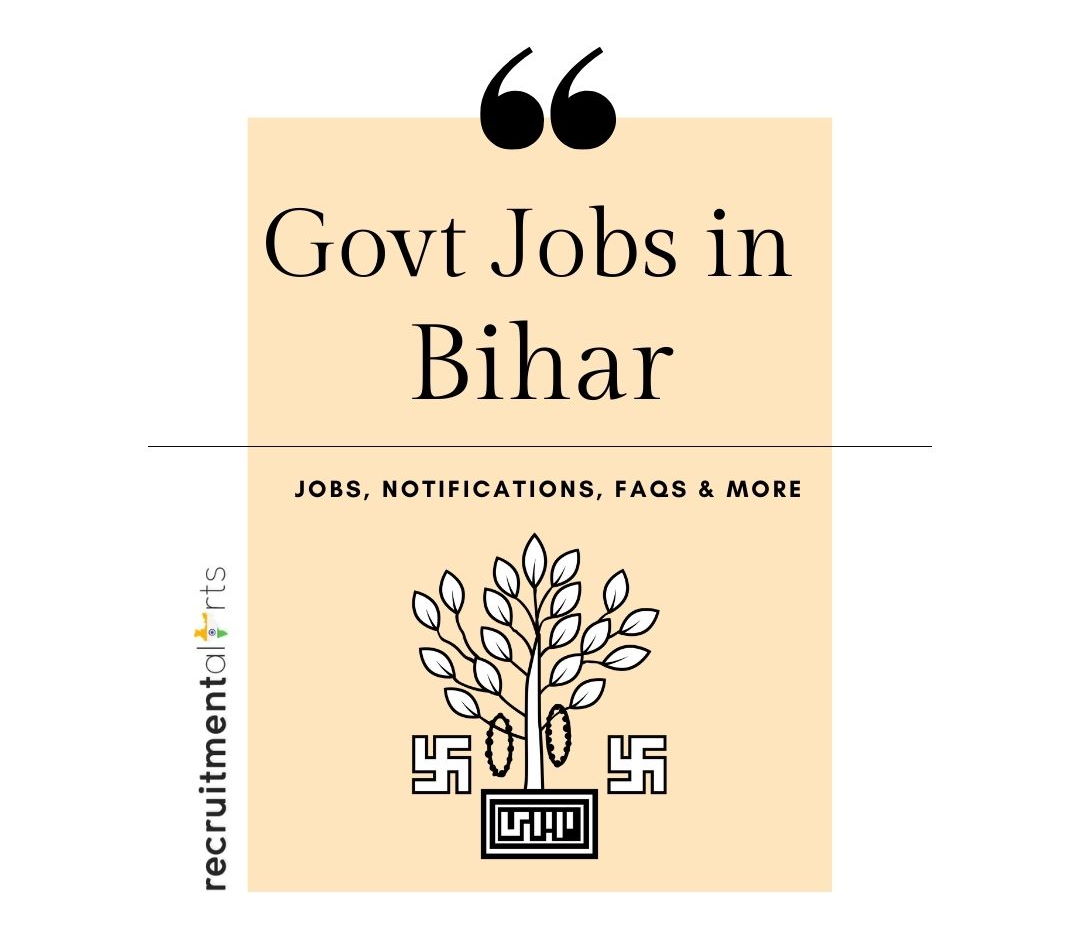 Bihar Govt Jobs 2021