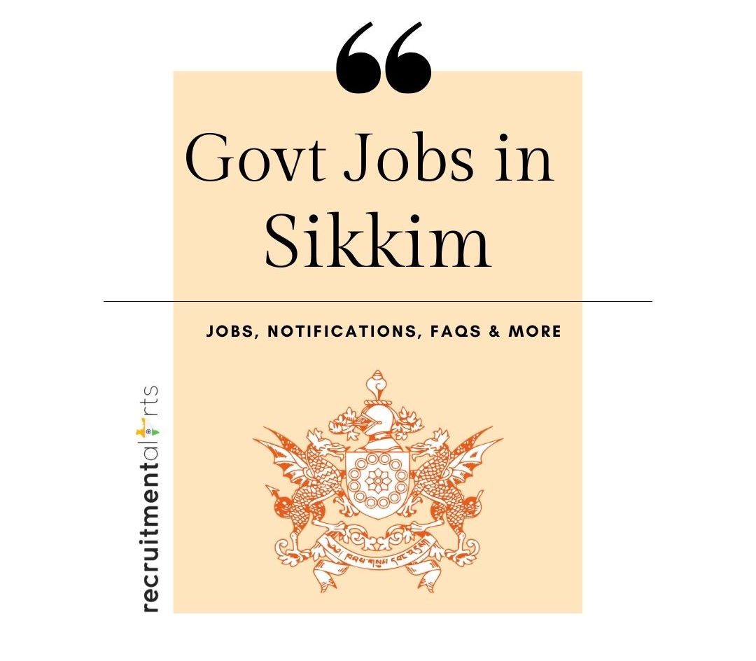 Sikkim Govt Jobs 2021